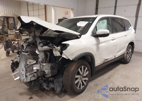 2019 Honda Pilot Ex-L from USA, damaged, VIN 5FNYF6H51KB080031